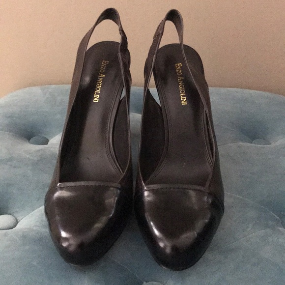 Enzo Two Tone Heel. - Picture 2 of 6